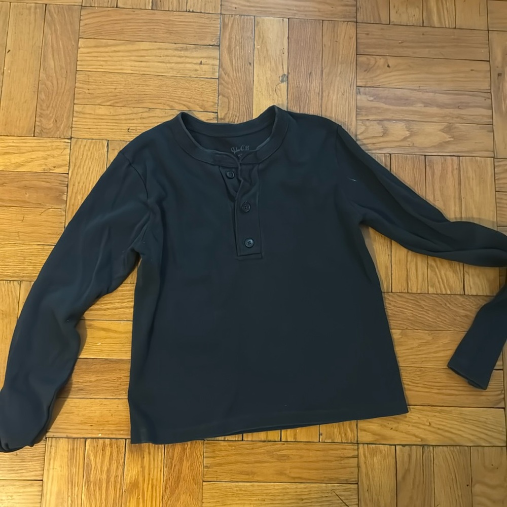 Black brandy melville long sleeve top